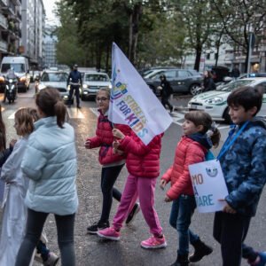 Streets For Kids Autumn 2023. Milan, Italy. Credit: Lucio Lazzara